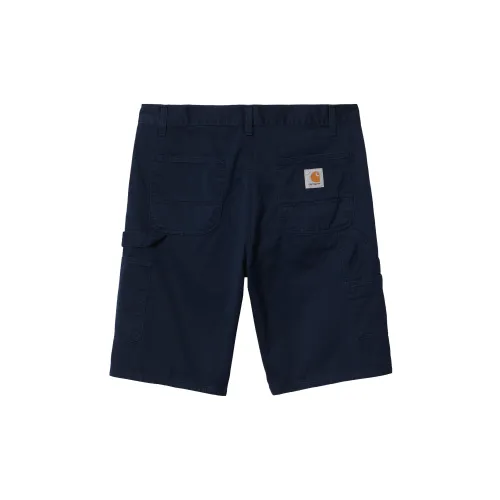 Carhartt WIP Detour Editorial Series Denim Shorts Men Navy Blue