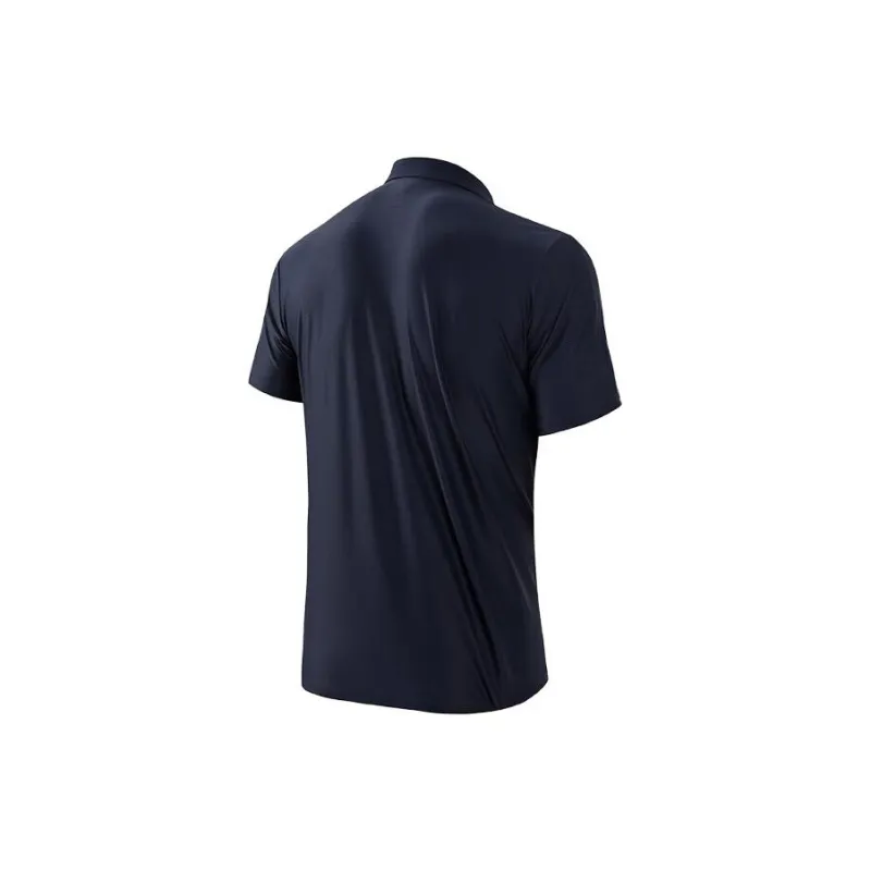 Anta Variety Training Collection Polo Shirt Men's Midnight Blue-1