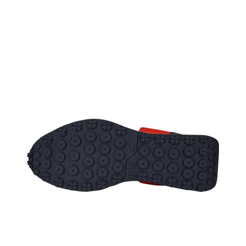 PUMA Rider FV Future Vintage Anti Slip Wear Resistant Low Top Sports Casual Shoes Men's White Black Red-5