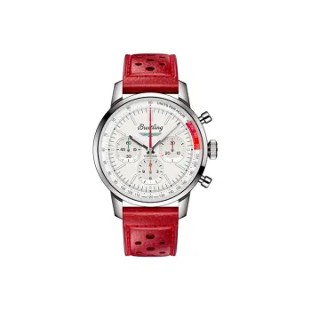 BREITLING Automatic Mechanical Movement Men's Watches Watch 41mm White Dial Stainless Steel Case
