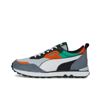 PUMA Rider FV Future Vintage Anti-Slip Wear-Resistant Low-Top Sports Casual Shoes Men's Gray White Black