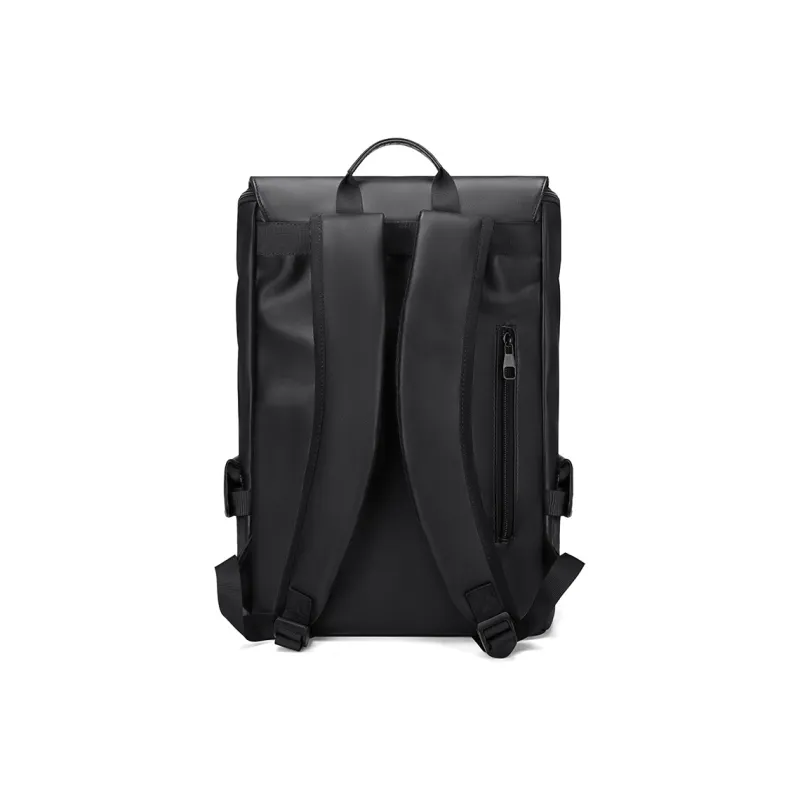 GOLF Synthetic Leather Students Backpack Tubas Men's Black/Gray-4