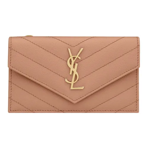 SAINT LAURENT Cassandre Card Holders