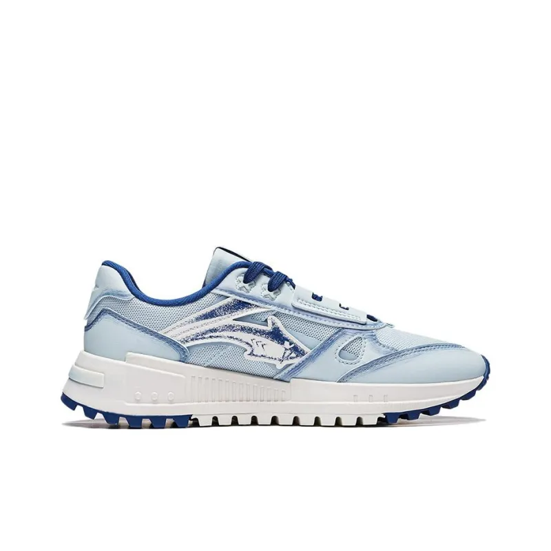LiNing Wind Rider 2.0 Ocean Durable Breathable Low Top Sports Casual Shoes Men's Blue-1