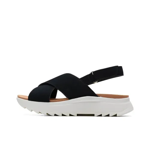 Clarks Beach Sandals Women's Black