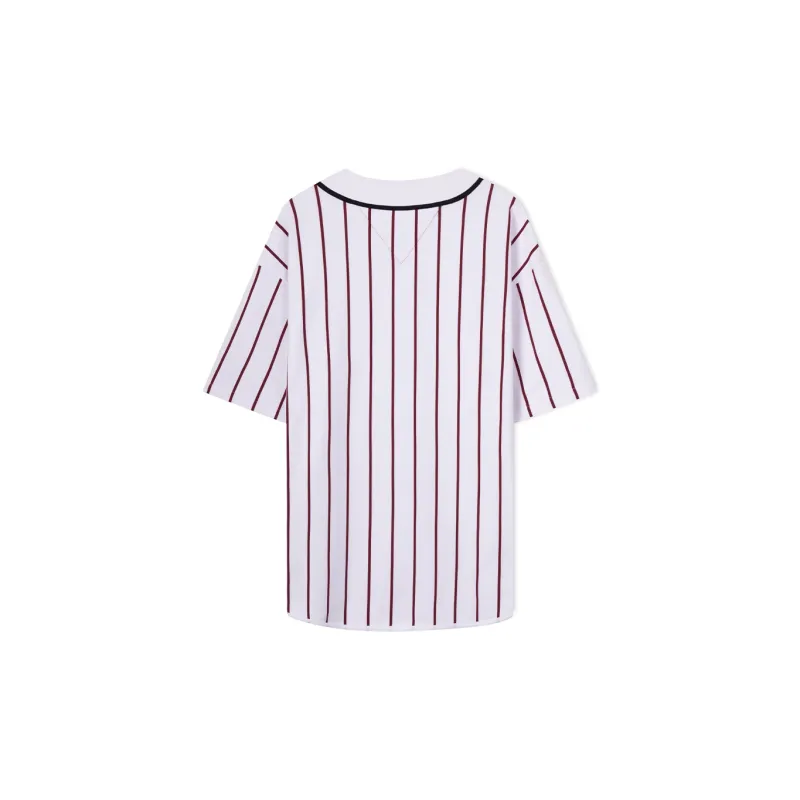 Disney X Tommy Hilfiger Tommy Hilfiger X DISNEY Co branded Series T Shirts Unisex White Red Stripes-1