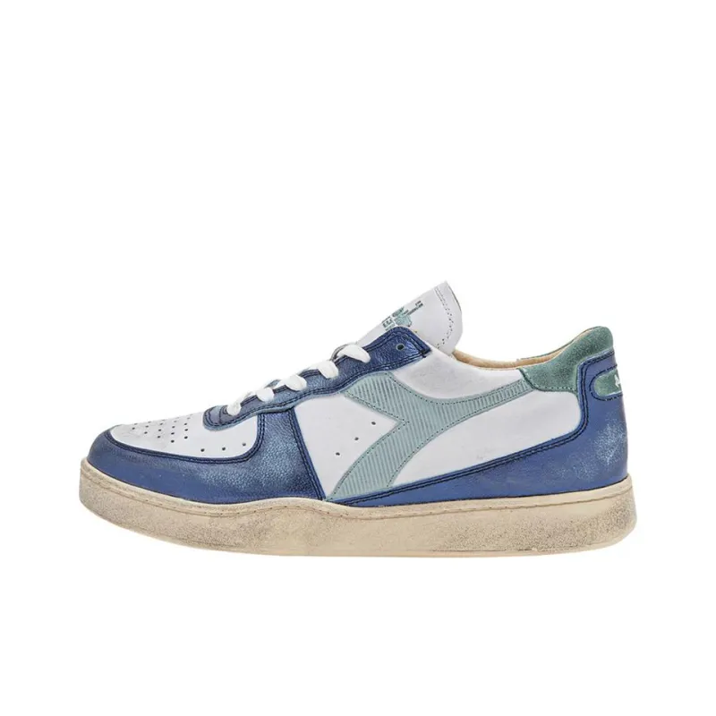 diadora Mi Basket Low 'Metallic Dirty - Blue Eyes'-0