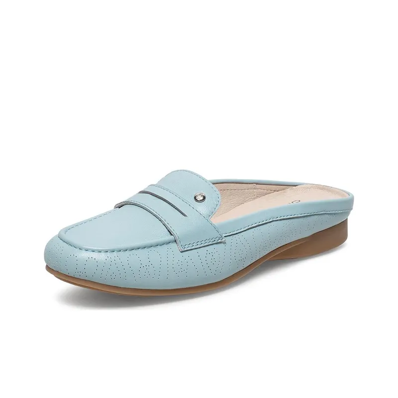 Hush Puppies Stylish Sandals Women's Blue-2