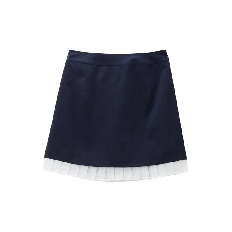 OVV Breeze Series Casual Shorts Women's Navy Blue & White Stiched 01-1
