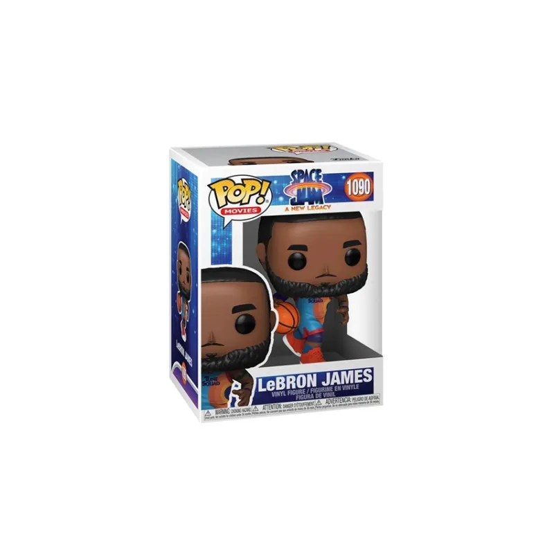 Funko Pop! Movies Space Jam A New Legacy Lebron James Dribbling Figure #1090-2