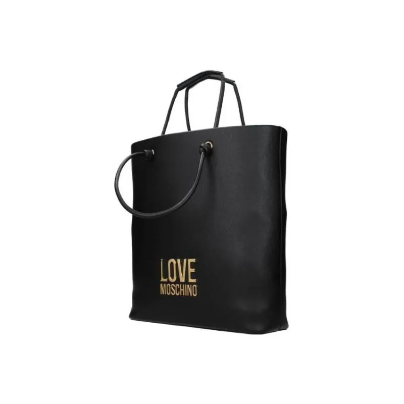 LOVE MOSCHINO Polyurethane Handbag Women's Black-1