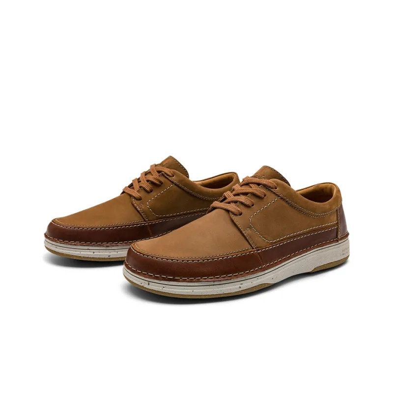 Clarks Low Top Casual Leather Shoes Men's Dark Umber-1