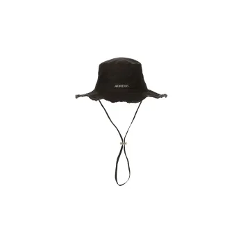 Jacquemus Bucket Hats Unisex Black