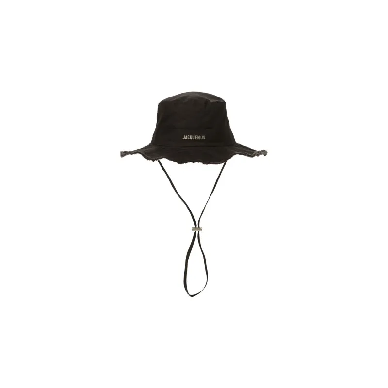 Jacquemus Bucket Hats Unisex Black-0
