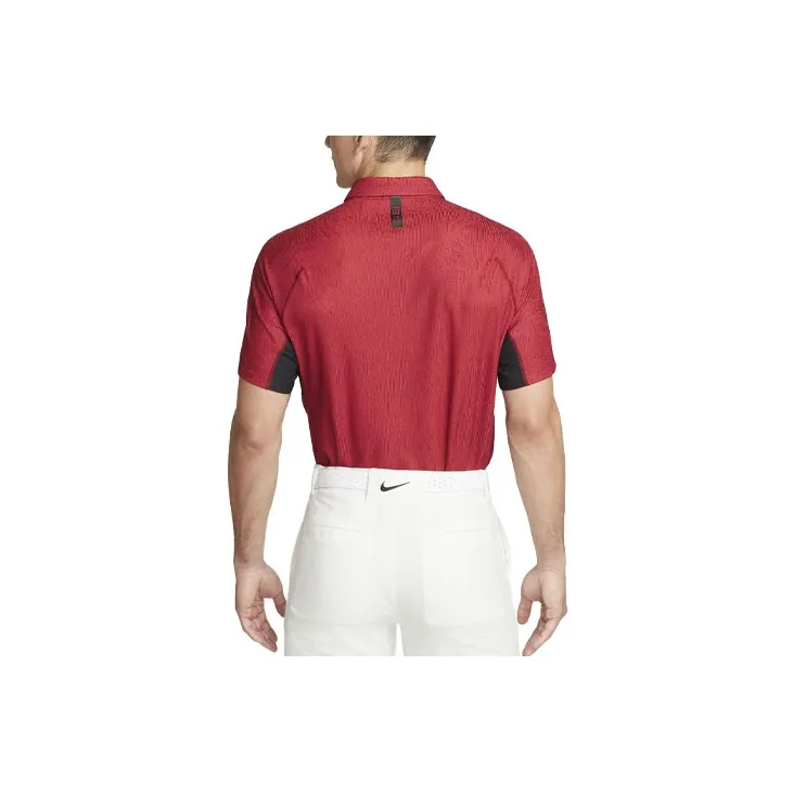 Nike Polo Shirts Men Gym Red-1