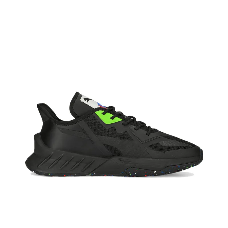 NFS x PUMA Maco SL Anti-Slip Wear-Resistant Low-Top Casual Shoes Unisex Black Green Blue-1