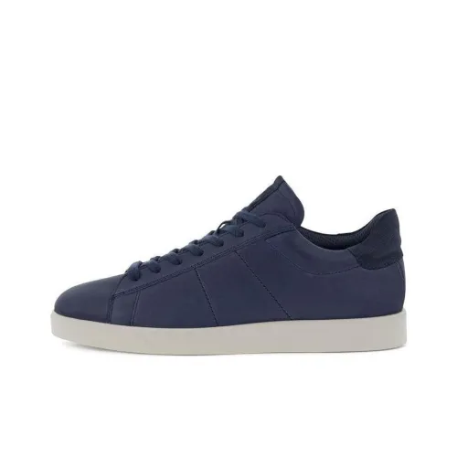 Ecco Stylish Skateboarding Shoes Men's Ocean Blue