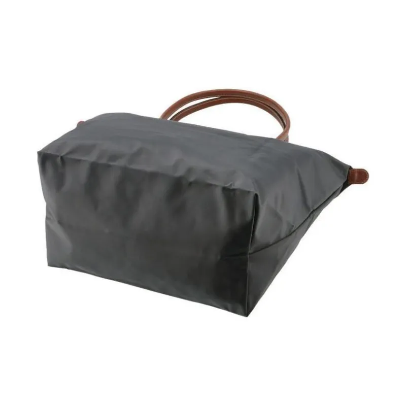 LONGCHAMP Le Pliage Fabric Dumpling Bag, Tote Bag, Shopping Bag, Shoulder Bag, Handbag Tubas Women's Metallic Gray-4