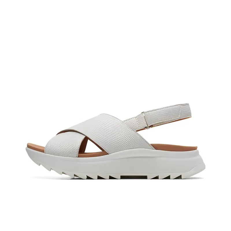 clarks DashLite Wish Leather Sandals-0