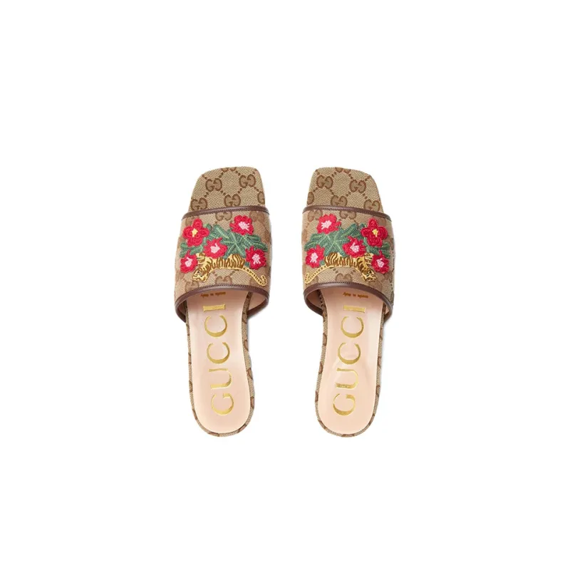 GUCCI GG Slingback Pumps Women's-3