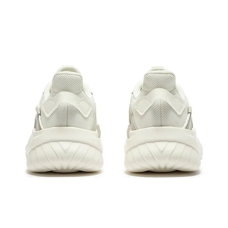 361° Slip Resistant, Abrasion Resistant, Breathable Low Top Casual Running Shoes Men's White Gray-3