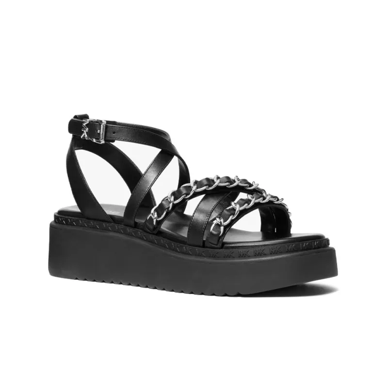 MICHAEL KORS Roman Sandals Women's Black-2