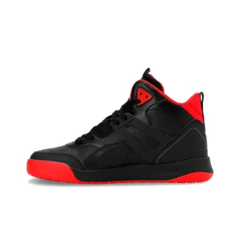 1DER x PUMA Backcourt Anti-Slip Wear-Resistant Mid-Top Skateboard Shoes Men's Black Red
