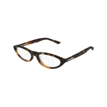 Balenciaga Injection Molding Oval Optical Glasses Unisex Tortoiseshell
