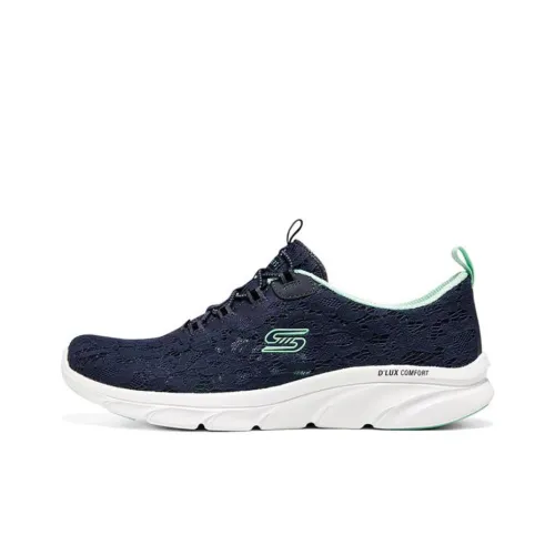 Skechers Dlux Comfort Shoes 'Navy' Women's