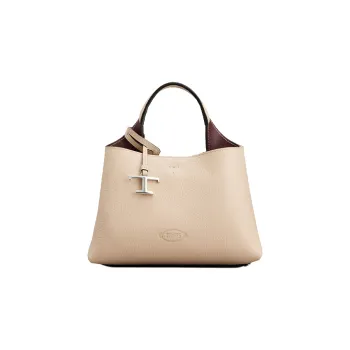 TOD'S Logo Embossed Mini Crossbody Bag
