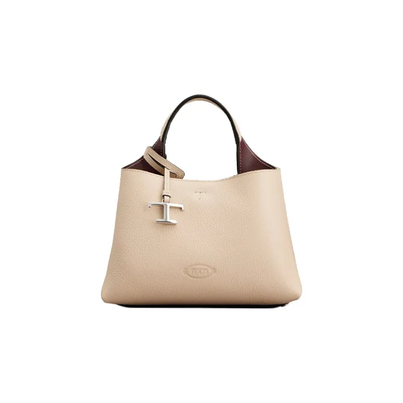 TOD'S Logo Embossed Mini Crossbody Bag-0