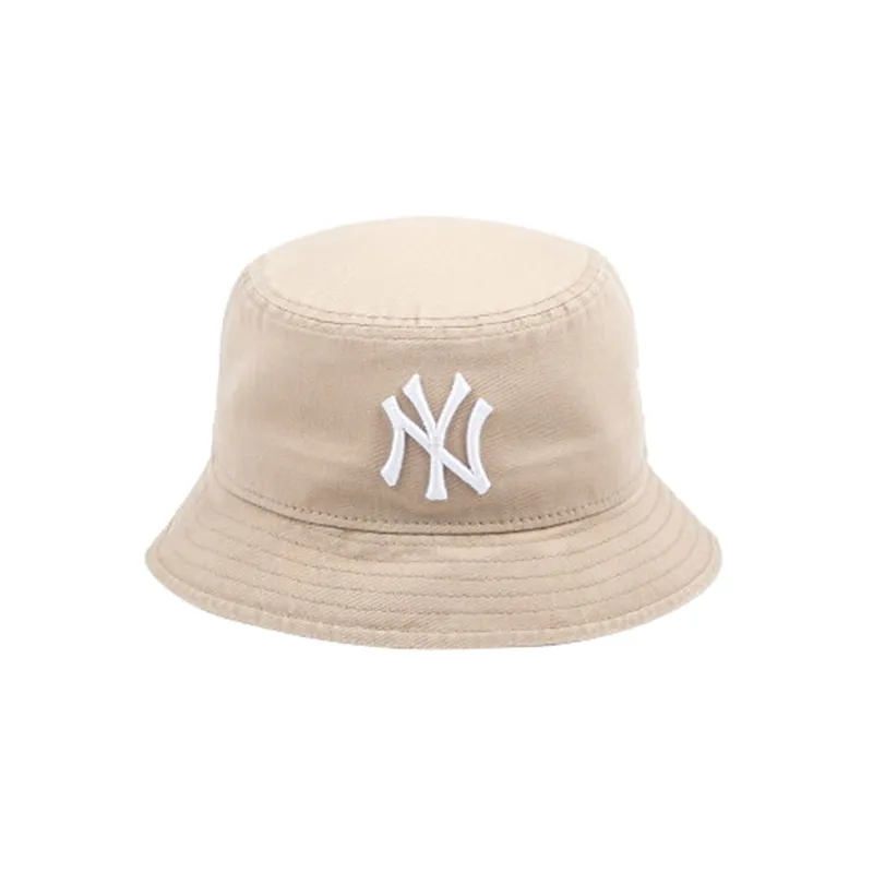 New Era Bucket Hats Unisex Beige-1