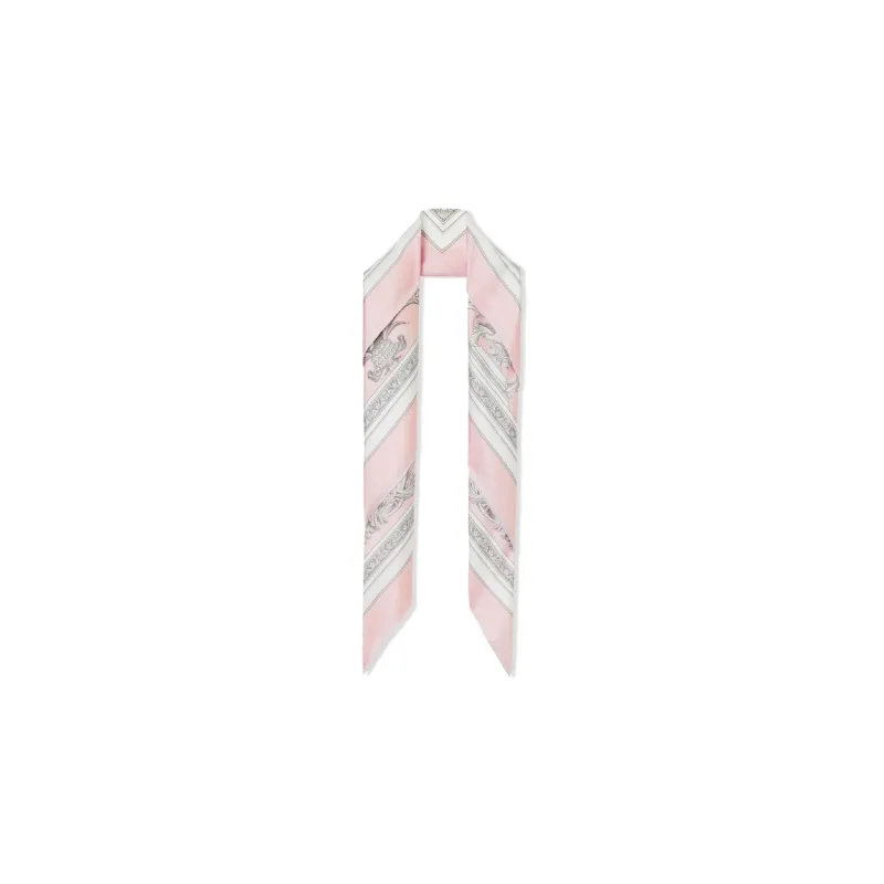Burberry Silk Scarves Women's Pink-0