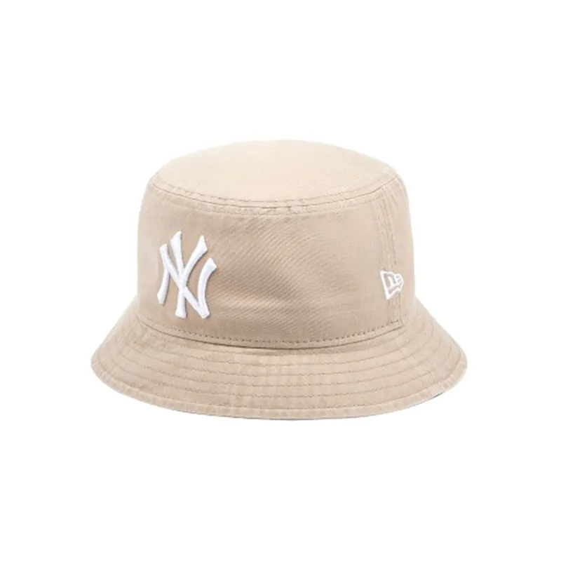 New Era Bucket Hats Unisex Beige-0