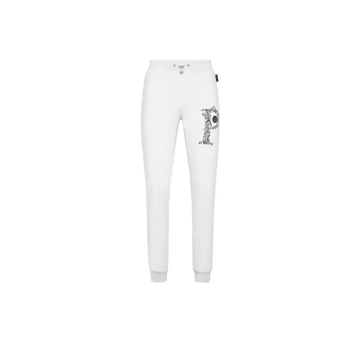 PHILIPP PLEIN Casual Pants Men White