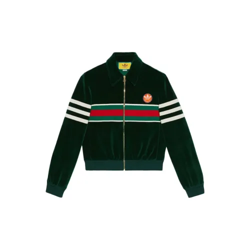 Adidas X GUCCI Jackets Men Green