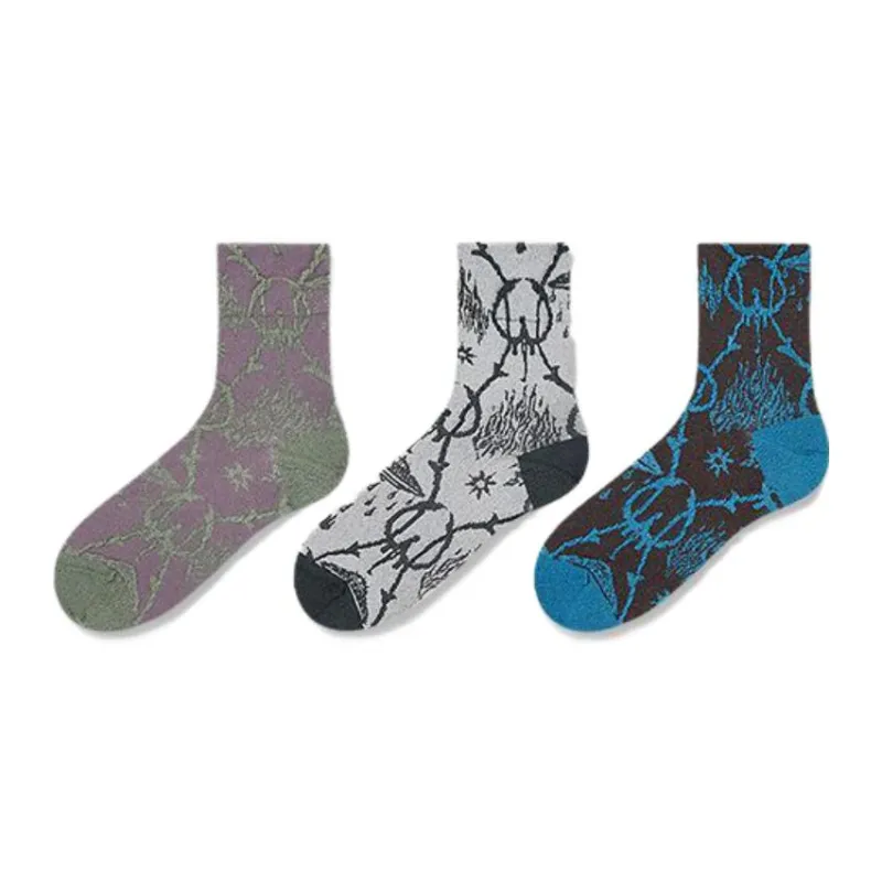 ALMOND ROCKS Women's Mid Calf Socks-11