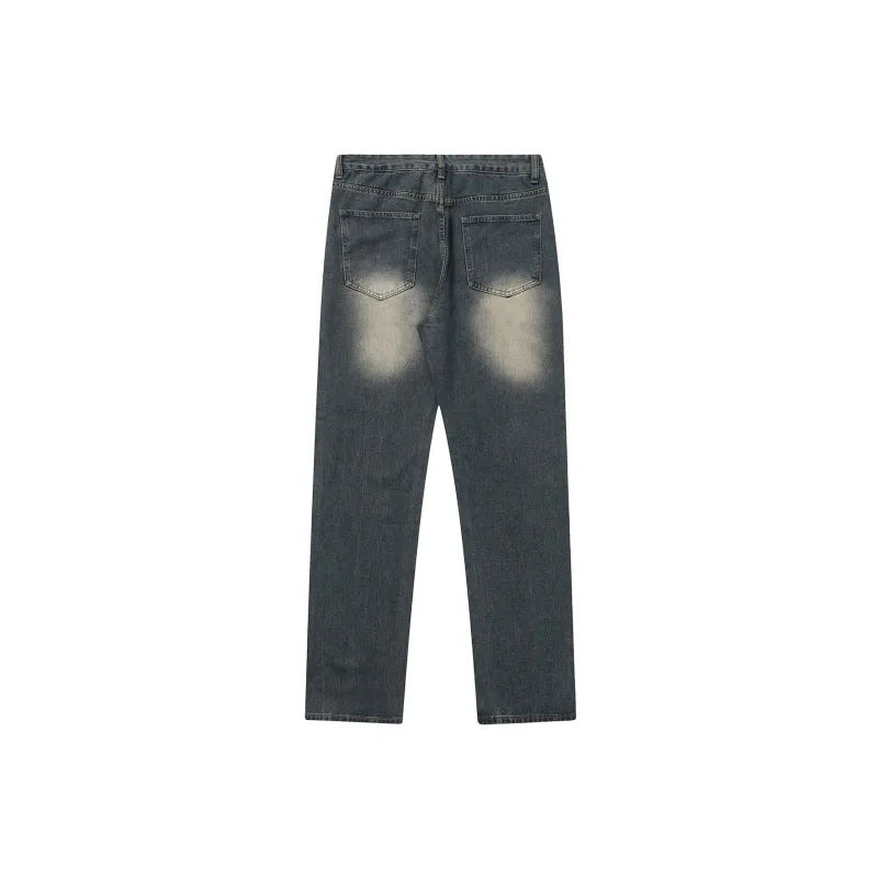 FEAROM Jeans Unisex Vintage Blue-1