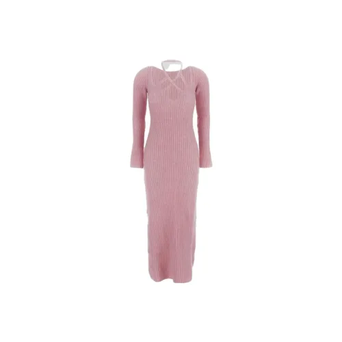 Blumarine Long-Sleeved Dresses Women's Pink