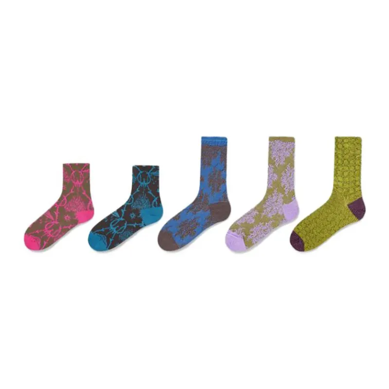 ALMOND ROCKS Women's Mid Calf Socks-4