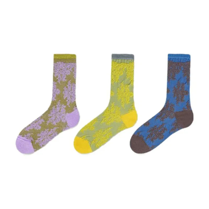 ALMOND ROCKS Women's Mid Calf Socks-4