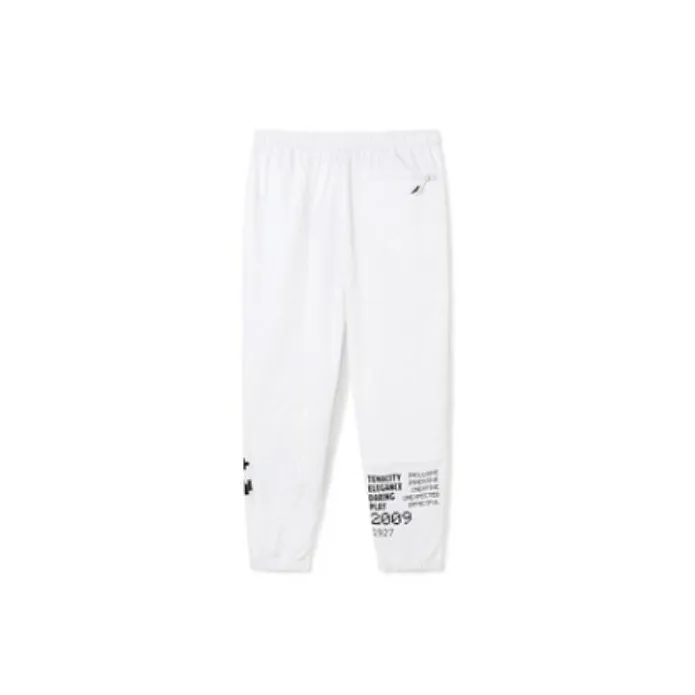 LACOSTE Casual Pants Unisex White-1