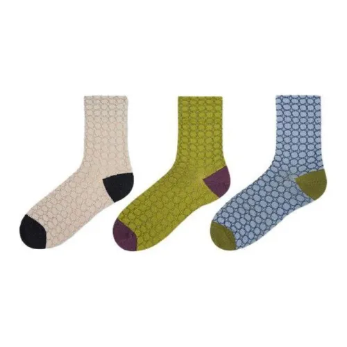 ALMOND ROCKS Women's Mid-Calf Socks
