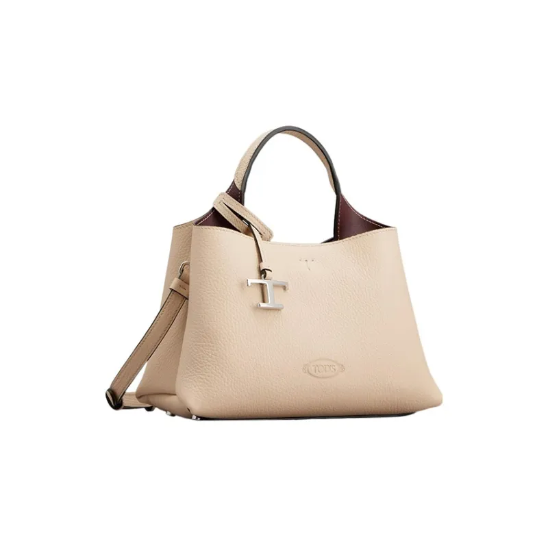 TOD'S Logo Embossed Mini Crossbody Bag-1