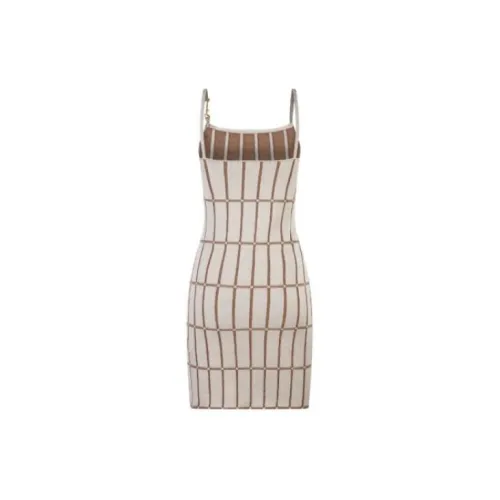 Jacquemus Slip Dresses Women's Khaki