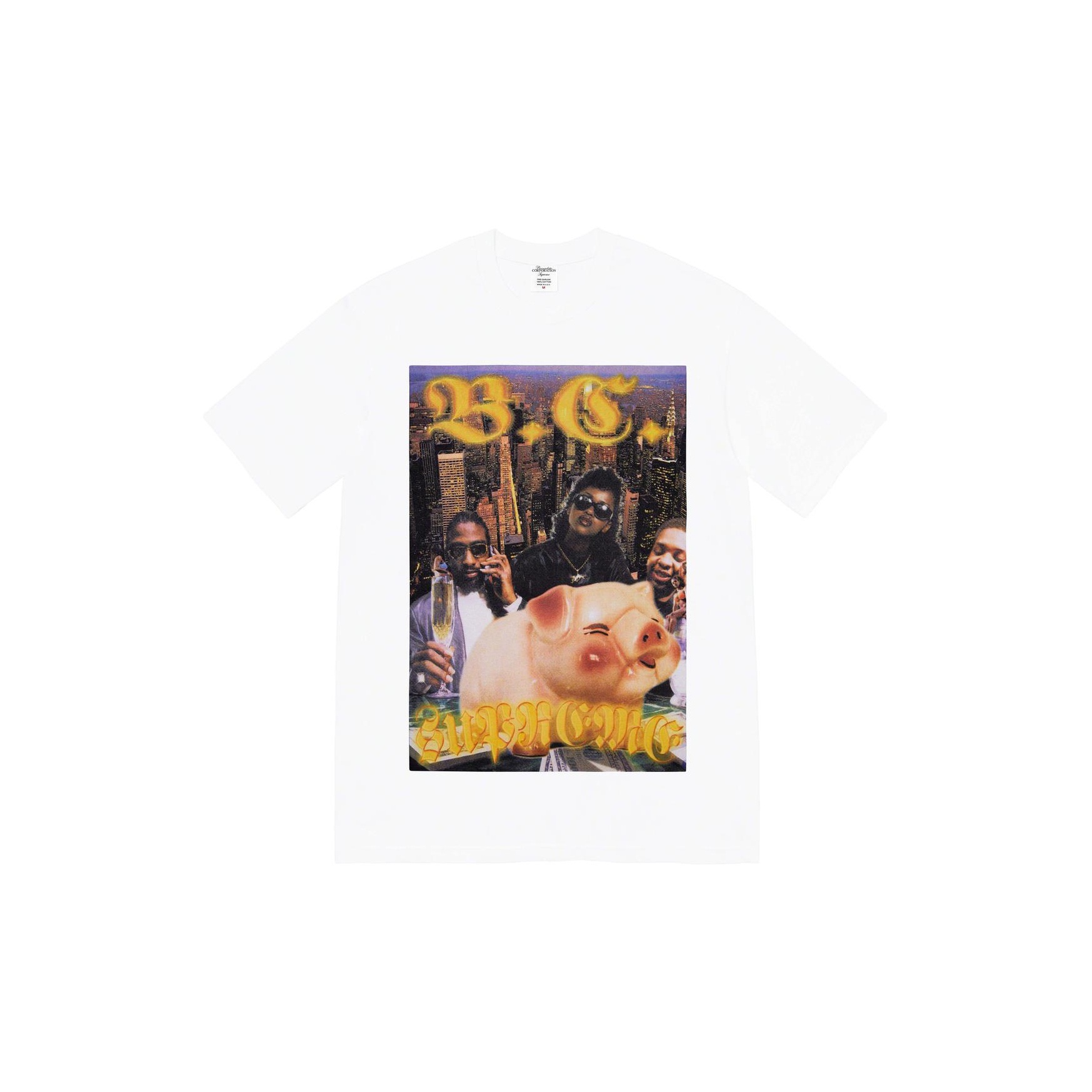 Supreme X BERNADETTE CORPORATION T shirt Unisex White M