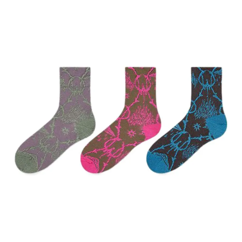 ALMOND ROCKS Women's Mid Calf Socks-12
