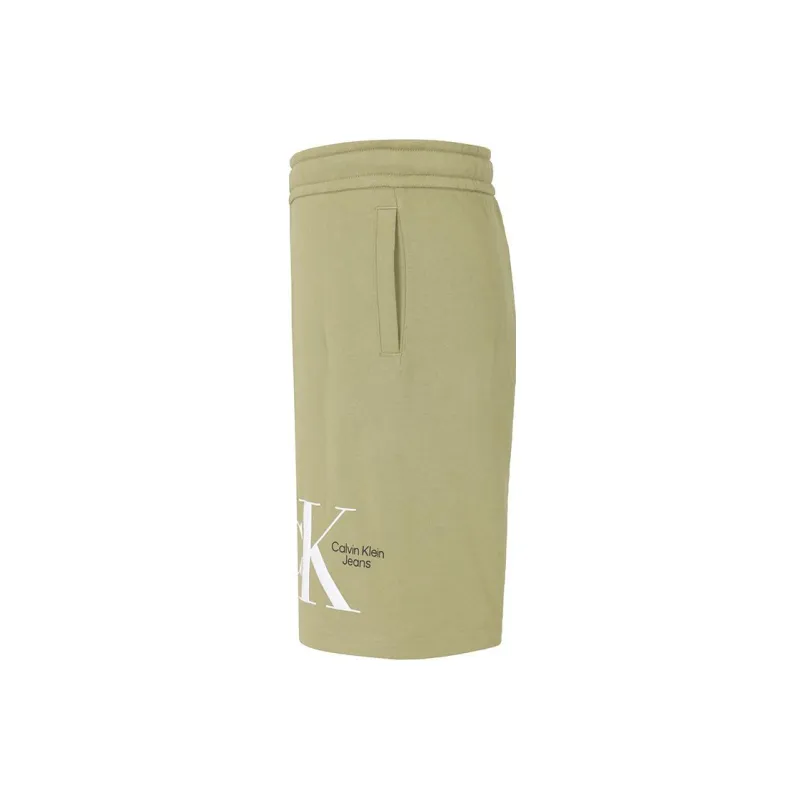 Calvin Klein Casual Shorts Men Khaki-2