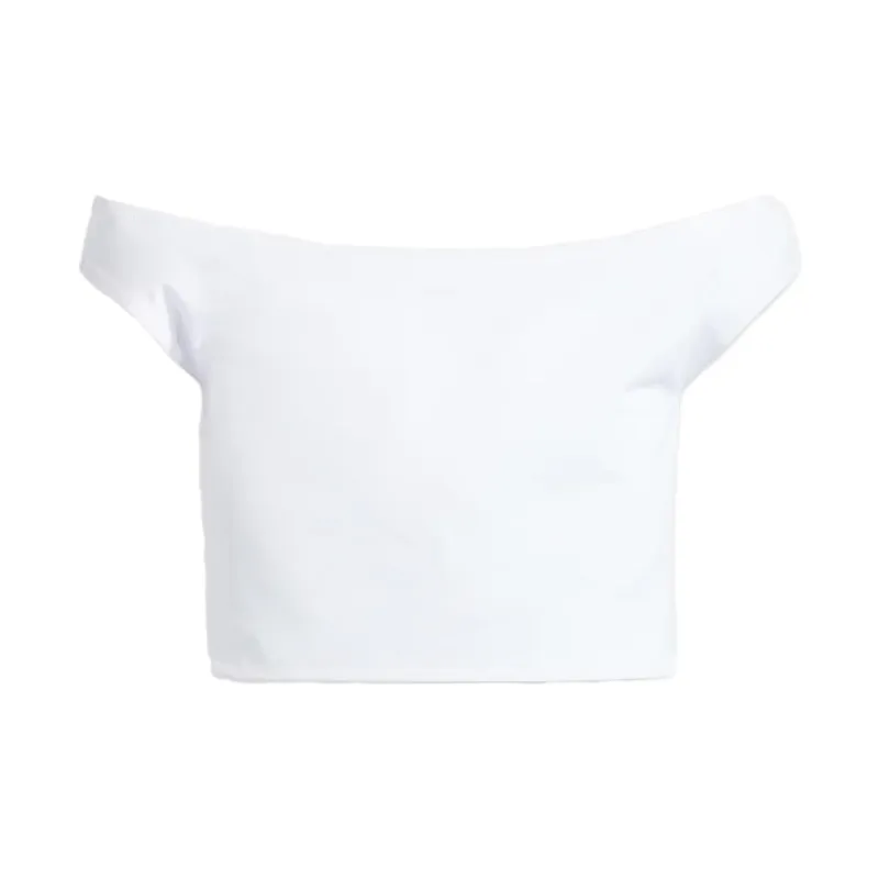Levis Crop Tops Women's White-1