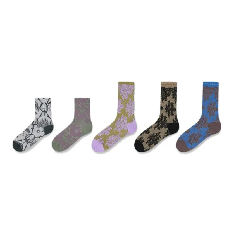 ALMOND ROCKS Women's Mid Calf Socks-7